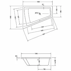 Duravit Paiova Eck-Badewanne 180 X 140 Cm Ecke Links 7 Duravit Paiova Eck-Badewanne 180 X 140 Cm Ecke Links -Badezimmer Verkaufs-Shop hersteller duravit badewannen paiova eck 180 1307120