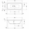 Duravit Happy D.2 Badewanne Rechteck 180 X 80 Cm, Mit Zwei Rückenschrägen 1 Duravit Happy D.2 Badewanne Rechteck 180 X 80 Cm, Mit Zwei Rückenschrägen -Badezimmer Verkaufs-Shop hersteller duravit happy d2 badewanne rechteck 700314 709003