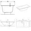 Geberit Soana Duo Badewanne 190 X 90 Cm -Badezimmer Verkaufs-Shop hersteller geberit badewannen soana duo 190 2957554