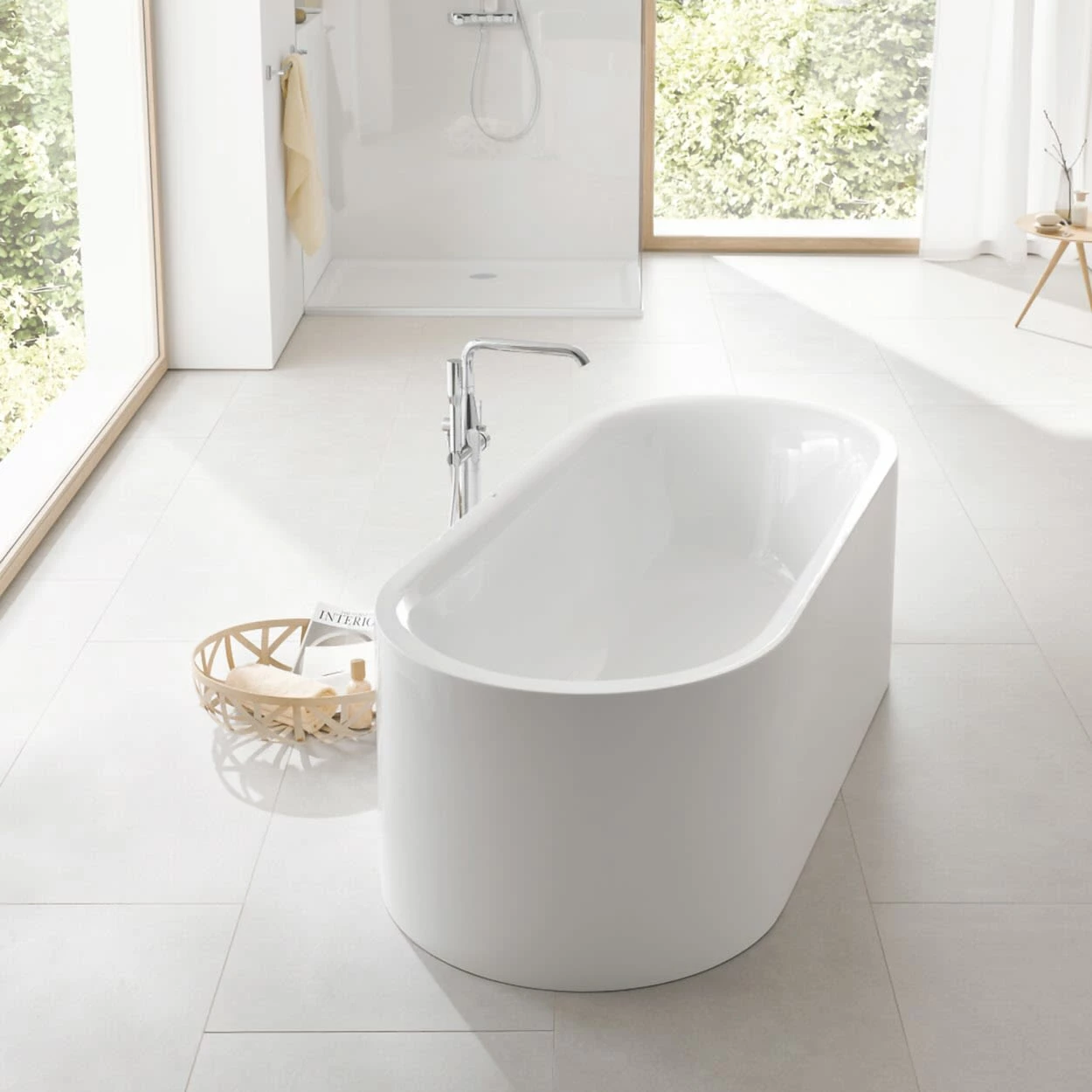 GROHE Essence Freistehende Badewanne 180 X 80 Cm, Ohne Überlauf 3 GROHE Essence Freistehende Badewanne 180 X 80 Cm, Ohne Überlauf