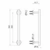 Herzbach LIVING Wannengriff 30 Cm -Badezimmer Verkaufs-Shop hersteller herzbach design ix pvd accessoires 6978221