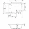Hoesch Largo Eck-Badewanne 180 X 130 Cm Linke Ausführung -Badezimmer Verkaufs-Shop hersteller hoesch badewannen eckbadewannen largo 180 598005