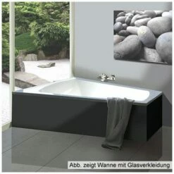 Hoesch Largo Eck-Badewanne 180 X 140 Cm Linke Ausführung