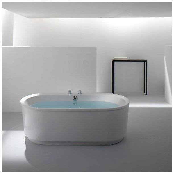 Hoesch Foster Oval-Badewanne 190 X 98 Cm Freistehend Mit Außenverkleidung 4 Hoesch Foster Oval-Badewanne 190 X 98 Cm Freistehend Mit Außenverkleidung – Bild 2