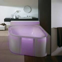 Hoesch Ergo+ Eck-Badewanne 164 X 164 Cm Mit Außenverkleidung -Badezimmer Verkaufs-Shop hersteller hoesch badewannen whirlpools eckbadewannen ergo 1405346