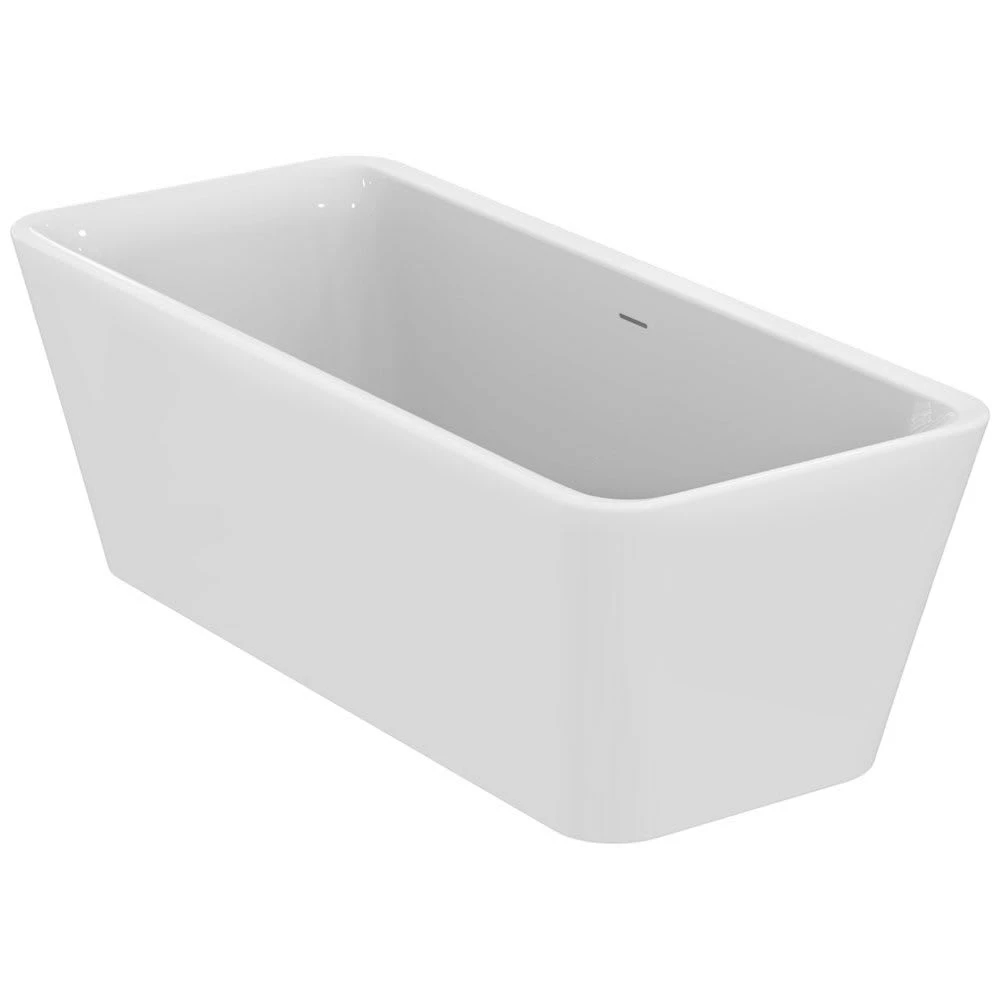 Ideal Standard Tonic II Freistehende-Körperform-Badewanne 180 X 80 Cm, Inkl. Ab- Und Überlauflaufgarnitur 3 Ideal Standard Tonic II Freistehende-Körperform-Badewanne 180 X 80 Cm, Inkl. Ab- Und Überlauflaufgarnitur