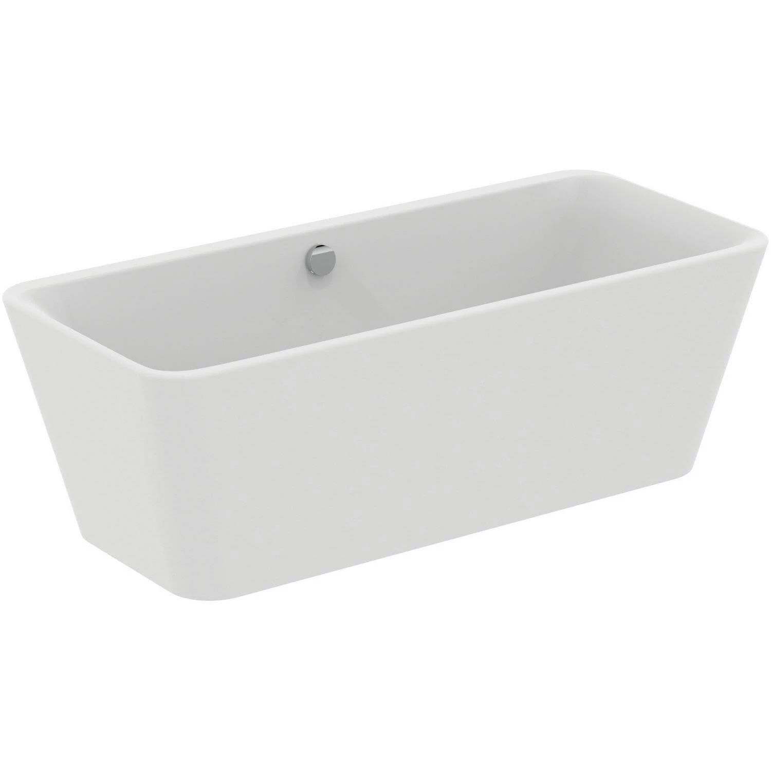 Ideal Standard Tonic II Freistehend Körperform-Badewanne 180 X 80 Cm, Inkl. Ab- Und Überlauflaufgarnitur Und Wannenfüllfunktion 3 Ideal Standard Tonic II Freistehend Körperform-Badewanne 180 X 80 Cm, Inkl. Ab- Und Überlauflaufgarnitur Und Wannenfüllfunktion