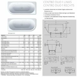 Kaldewei Centro Duo 1 Links 129 Eckbadewanne 170 X 75 Cm Mit Antislip