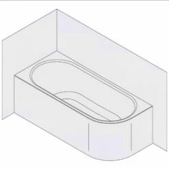 Kaldewei Meisterstück Centro Duo 1 Rechts 1137 Badewanne 180 X 80 Cm, Mit Füllfunktion Und Sound Wave