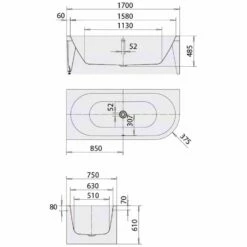 Kaldewei Meisterstück Centro Duo 1 Rechts 1137 Badewanne 180 X 80 Cm, Mit Füllfunktion Und Sound Wave -Badezimmer Verkaufs-Shop hersteller kaldewei badewannen meisterstuecke centro duo 2687503