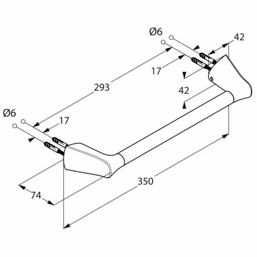 Kludi AMBA Wannengriff -Badezimmer Verkaufs-Shop hersteller kludi amba accessoires wannengriff 504935