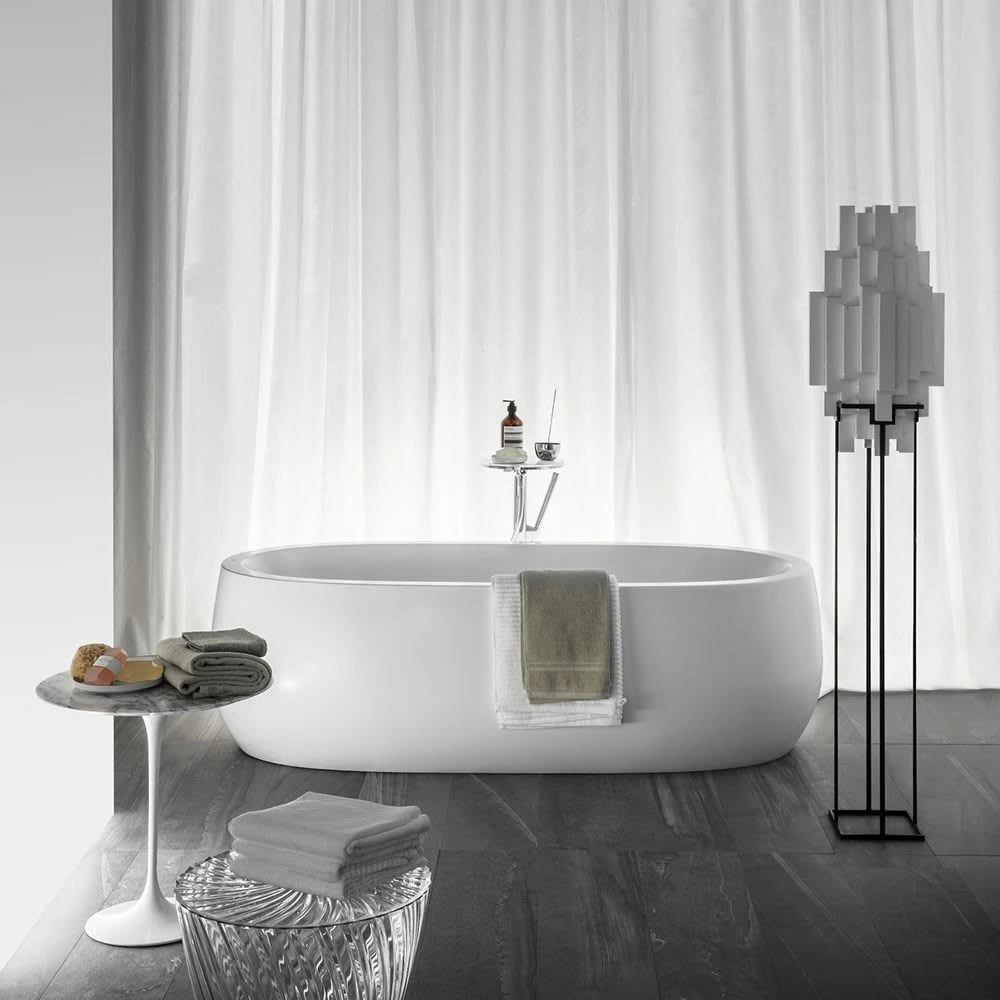 LAUFEN Il Bagno Alessi Freistehende Badewanne 183 X 87 Cm, Ohne Beleuchtung 4 LAUFEN Il Bagno Alessi Freistehende Badewanne 183 X 87 Cm, Ohne Beleuchtung – Bild 2