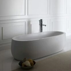 LAUFEN Il Bagno Alessi Freistehende Badewanne 183 X 87 Cm, Mit Beleuchtung -Badezimmer Verkaufs-Shop hersteller laufen il bagno alessi one 1372570