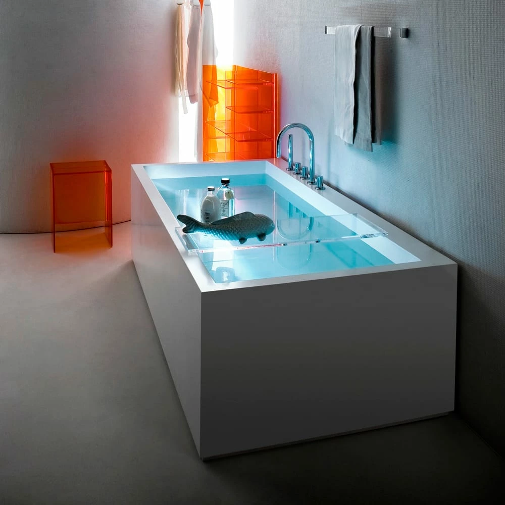 LAUFEN Kartell Rechteckbadewanne 170 X 86 Cm, Freistehend Mit Kopfende Links 4 LAUFEN Kartell Rechteckbadewanne 170 X 86 Cm, Freistehend Mit Kopfende Links – Bild 2