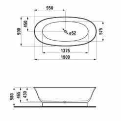 LAUFEN The New Classic Freistehende Badewanne 190 X 90 Cm 9 LAUFEN The New Classic Freistehende Badewanne 190 X 90 Cm -Badezimmer Verkaufs-Shop hersteller laufen the new classic badewannen 2884666