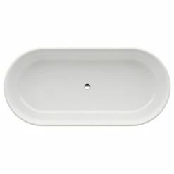 LAUFEN Val Oval-Badewanne Freistehend, Mit Überlaufspalt -Badezimmer Verkaufs-Shop hersteller laufen val badewanne 1190639