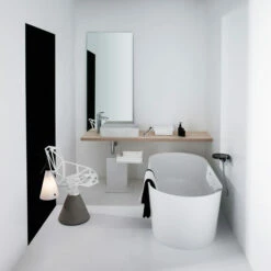 LAUFEN Val Oval-Badewanne Freistehend, Mit Überlaufspalt -Badezimmer Verkaufs-Shop hersteller laufen val badewanne 1227131