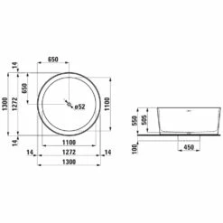 LAUFEN Val Badewanne Freistehend Rund, Mit Integriertem Überlaufkanal 12 LAUFEN Val Badewanne Freistehend Rund, Mit Integriertem Überlaufkanal -Badezimmer Verkaufs-Shop hersteller laufen val badewanne freistehend rund 1418771