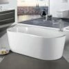 Steinkamp Loft Freistehende Ovalbadewanne 185 X 85 Cm Inkl. Viega Multiplex Trio -Badezimmer Verkaufs-Shop hersteller megabad sortiment freistehende badewanne steinkamp 1275544