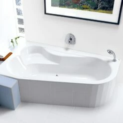 Polypex Beach 1600 Eckbadewanne Links