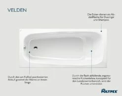 Polypex Velden Badewanne -Badezimmer Verkaufs-Shop hersteller polypex badewannen rechteckbadewannen velden 2582650