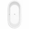 Repabad Livorno Oval F Badewanne Freistehend 190 X 90 Cm -Badezimmer Verkaufs-Shop hersteller repabad badewannen freistehende livorno oval 667111