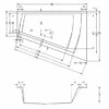 Repabad Genf Duo 180 Links Eck-Badewanne