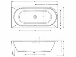 Riho Desire Corner Eck-Badewanne 184 X 84 Cm Links Mit Riho Fall Und LED Beleuchtung -Badezimmer Verkaufs-Shop hersteller riho badewannen eckbadewannen desire corner 3980911