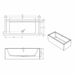 Riho Lugo Rechteck-Badewanne 160 X 70 Cm 7 Riho Lugo Rechteck-Badewanne 160 X 70 Cm -Badezimmer Verkaufs-Shop hersteller riho badewannen rechteckbadewannen lugo 160 11899056