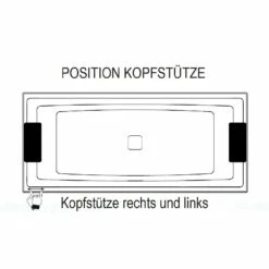 Riho Still Square Rechteck-Badewanne 170 X 75 Cm Mit Riho Fall, LED-Beleuchtung, Kopfstütze Links Und Rechts -Badezimmer Verkaufs-Shop hersteller riho badewannen rechteckbadewannen still square 3446606