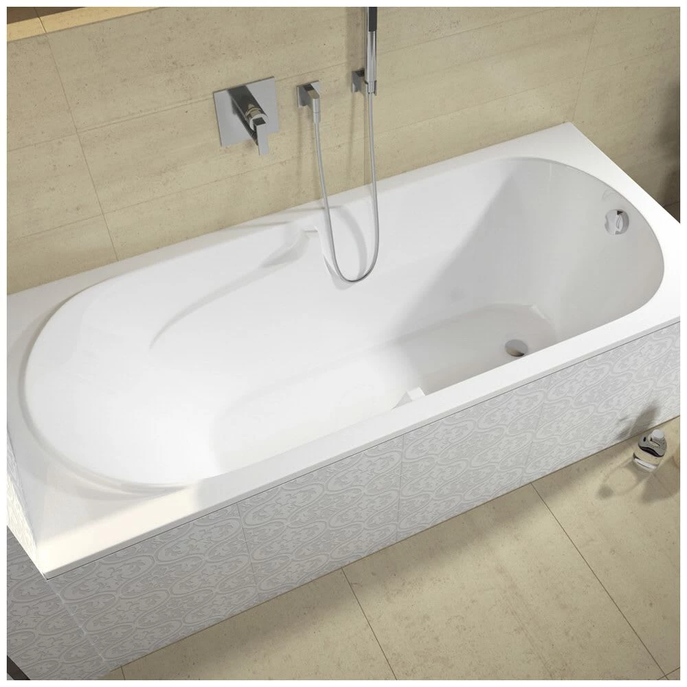 Riho Future Rechteck-Badewanne 180 X 80 Cm 3 Riho Future Rechteck-Badewanne 180 X 80 Cm
