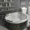 Riho Whirlpool Carmen Mit Farblichttherapie, Touchbedienung, Heizung Und Kopfstützen Schwarz 2 Riho Whirlpool Carmen Mit Farblichttherapie, Touchbedienung, Heizung Und Kopfstützen Schwarz -Badezimmer Verkaufs-Shop hersteller riho thermae whirlpool carmen mit 2689795
