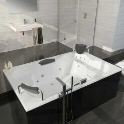 Riho Whirlpool Claudia Mit Farblichttherapie, Touchbedienung Und Heizung