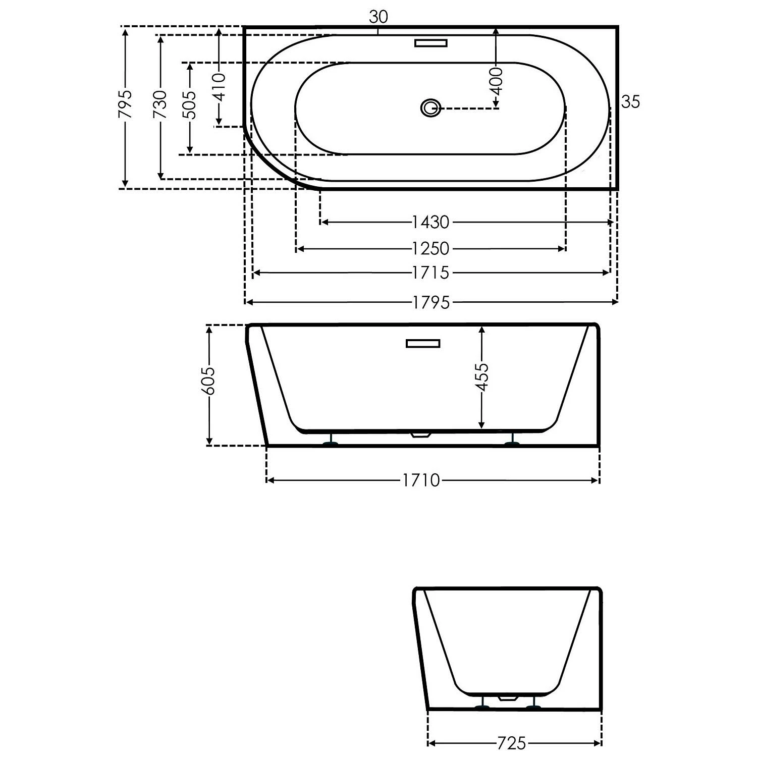 Steinkamp Loft Eckbadewanne 180 X 80 Cm Links Mit Angeformter Schürze 4 Steinkamp Loft Eckbadewanne 180 X 80 Cm Links Mit Angeformter Schürze – Bild 2