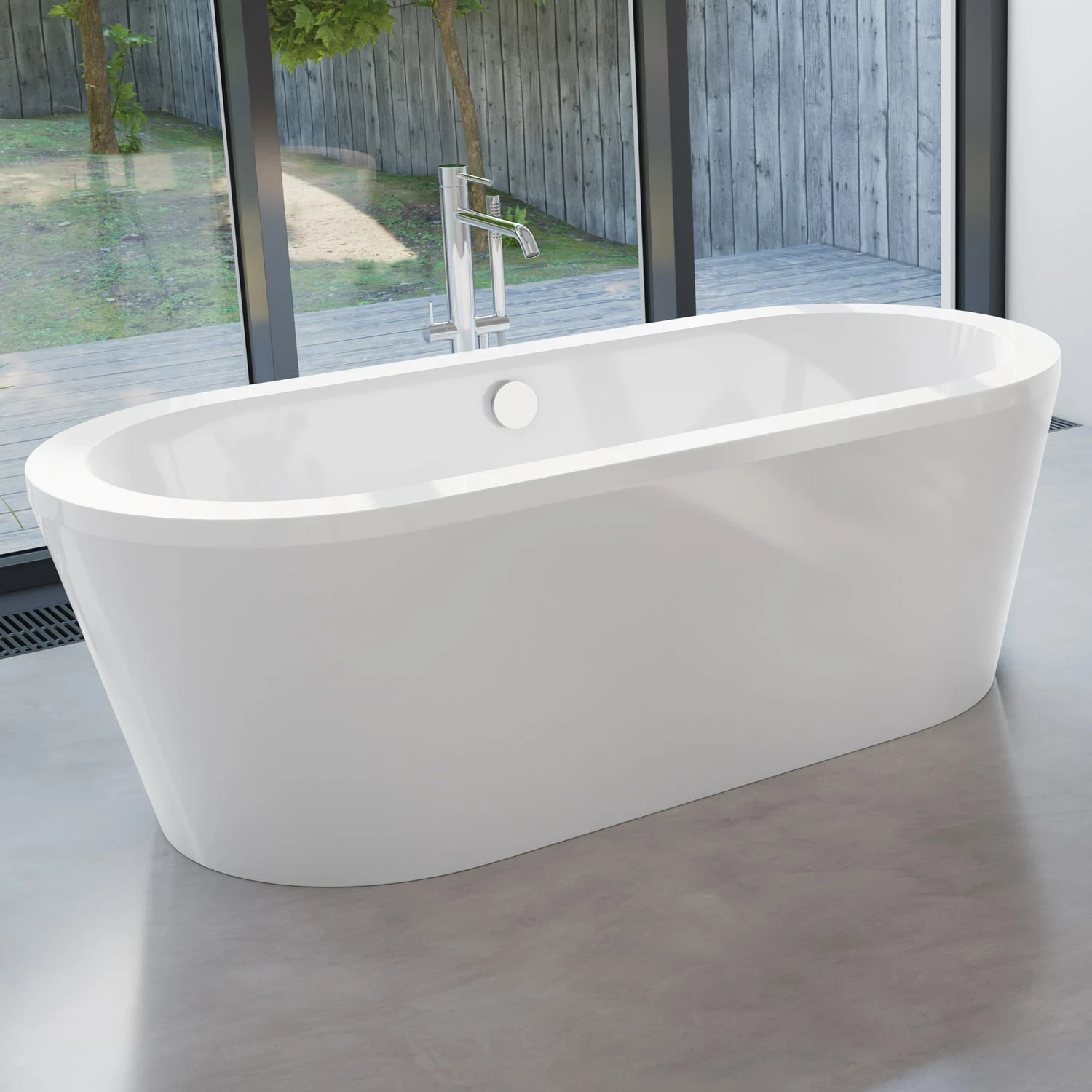 Steinkamp Living Freistehende Ovalbadewanne 180 X 80 Cm 5 Steinkamp Living Freistehende Ovalbadewanne 180 X 80 Cm – Bild 3