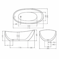 Steinkamp Loft Freistehende Ovalbadewanne 177 X 89 Cm Mit Multiplex Trio 11 Steinkamp Loft Freistehende Ovalbadewanne 177 X 89 Cm Mit Multiplex Trio -Badezimmer Verkaufs-Shop hersteller steinkamp freistehende badewanne loft ovalbadewanne 2178379