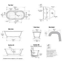 Victoria & Albert Cheshire Freistehende Badewanne 9 Victoria & Albert Cheshire Freistehende Badewanne -Badezimmer Verkaufs-Shop hersteller victoria albert freistehende badewannen cheshire 919925