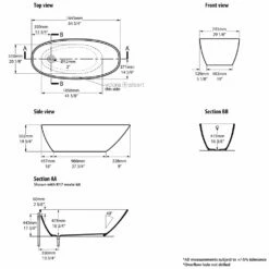 Victoria & Albert Mozzano Freistehende Badewanne 9 Victoria & Albert Mozzano Freistehende Badewanne -Badezimmer Verkaufs-Shop hersteller victoria albert freistehende badewannen mozzano 2046412