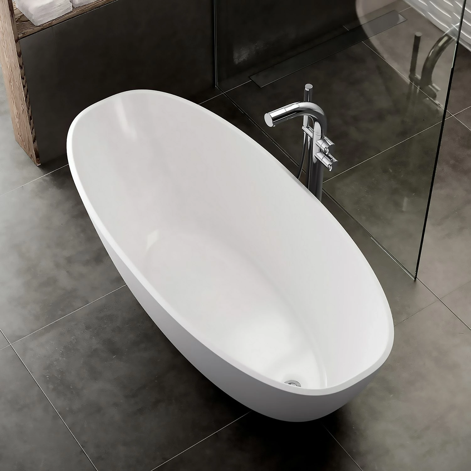 Victoria & Albert Mozzano Freistehende Badewanne 4 Victoria & Albert Mozzano Freistehende Badewanne – Bild 2