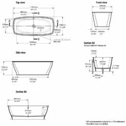 Victoria & Albert Pembroke Freistehende Badewanne 9 Victoria & Albert Pembroke Freistehende Badewanne -Badezimmer Verkaufs-Shop hersteller victoria albert freistehende badewannen pembroke 2046415