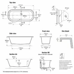 Victoria & Albert Richmond Freistehende Badewanne 9 Victoria & Albert Richmond Freistehende Badewanne -Badezimmer Verkaufs-Shop hersteller victoria albert freistehende badewannen richmond 919935