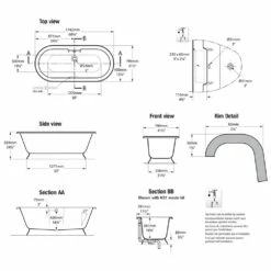 Victoria & Albert York Freistehende Badewanne 9 Victoria & Albert York Freistehende Badewanne -Badezimmer Verkaufs-Shop hersteller victoria albert freistehende badewannen york 919953