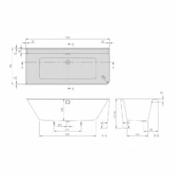 Villeroy & Boch Collaro Vorwand-Badewanne Duo 179 X 79 Cm Für Eckeinbau Links 7 Villeroy & Boch Collaro Vorwand-Badewanne Duo 179 X 79 Cm Für Eckeinbau Links -Badezimmer Verkaufs-Shop hersteller villeroy boch alle kollektionen collaro 6122443