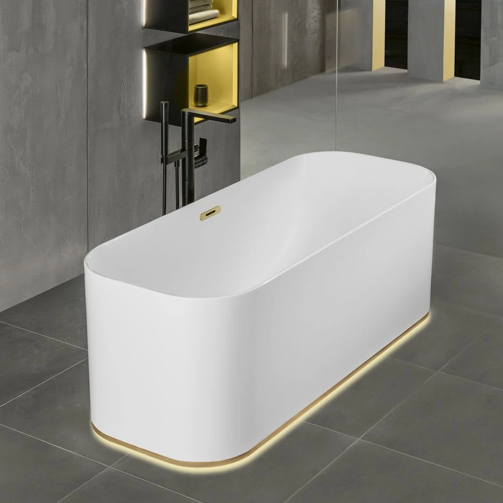 Villeroy & Boch Finion Freistehende Badewanne 170 X 70 Cm Mit Design-Ring, Emotion-Funktion 5 Villeroy & Boch Finion Freistehende Badewanne 170 X 70 Cm Mit Design-Ring, Emotion-Funktion – Bild 3