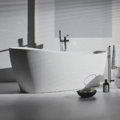 Ideal Standard Around Freistehende Körperform-Badewanne 180 X 85 Cm, Inkl. Ab- Und Überlauflaufgarnitur 9 Ideal Standard Around Freistehende Körperform-Badewanne 180 X 85 Cm, Inkl. Ab- Und Überlauflaufgarnitur -Badezimmer Verkaufs-Shop ideal standard badewannen around freistehende koerperform 6909522