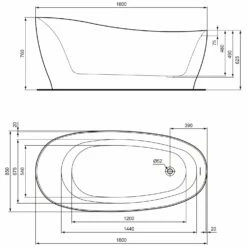 Ideal Standard Around Freistehende Körperform-Badewanne 180 X 85 Cm, Inkl. Ab- Und Überlauflaufgarnitur 10 Ideal Standard Around Freistehende Körperform-Badewanne 180 X 85 Cm, Inkl. Ab- Und Überlauflaufgarnitur -Badezimmer Verkaufs-Shop ideal standard badewannen around freistehende koerperform 6909555