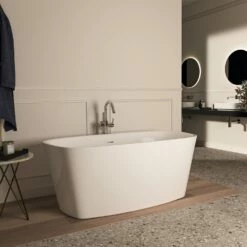 Ideal Standard Dea Freistehende Oval-Badewanne 150 X 75 Cm 12 Ideal Standard Dea Freistehende Oval-Badewanne 150 X 75 Cm -Badezimmer Verkaufs-Shop ideal standard badewannen freistehende oval 150 12502505