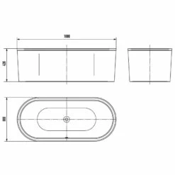 Kaldewei Classic Duo Oval Modell 111-7 Freistehende Badewanne Mit Schürze, 180 X 80 Cm, Mit Perl-Effekt -Badezimmer Verkaufs-Shop kaldewei badewannen freistehende classic duo oval 6804561