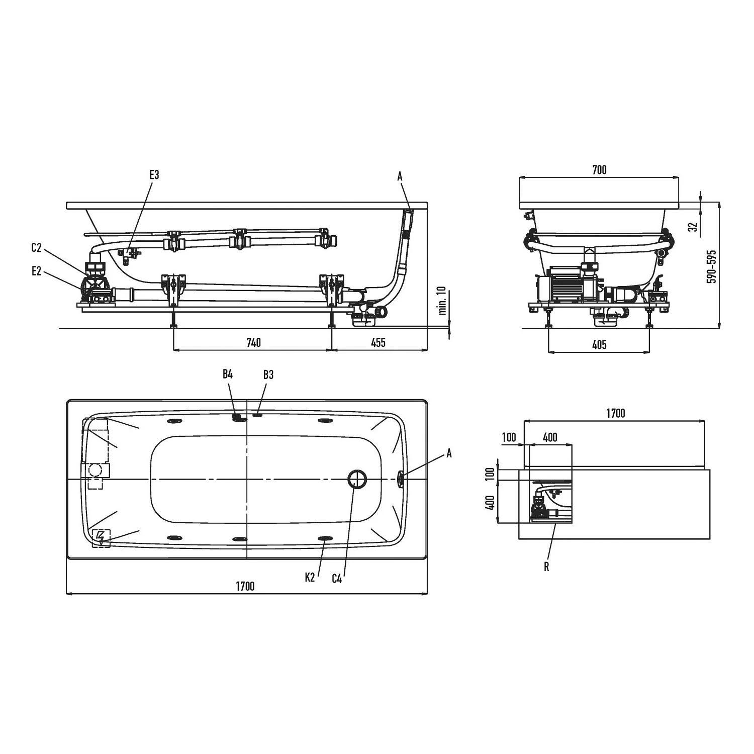 Kaldewei Cayono 749 Whirlpool Mit BODY Whirlsystem 3 Kaldewei Cayono 749 Whirlpool Mit BODY Whirlsystem