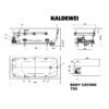 Kaldewei Cayono 750 Whirlpool Mit BODY Whirlsystem, Ab- Und Üerlauf Mit Wassereinlauf, Perl-Effekt 2 Kaldewei Cayono 750 Whirlpool Mit BODY Whirlsystem, Ab- Und Üerlauf Mit Wassereinlauf, Perl-Effekt -Badezimmer Verkaufs-Shop kaldewei whirlpools cayono 750 mit body 9259736